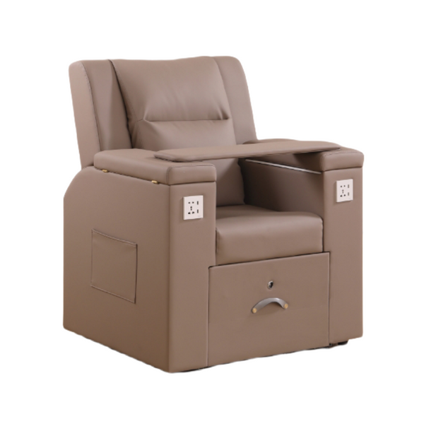 Multi function PIPELESS manicure pedicure lashes chair MZ8# pipeless