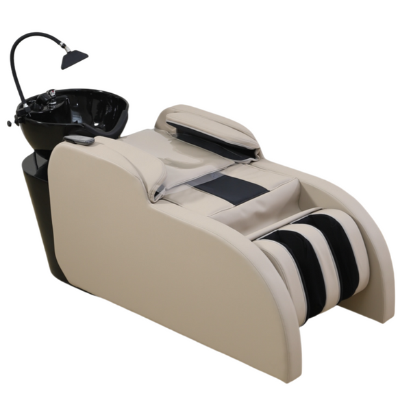 Massage head spa bed ceramic wash basin L7#